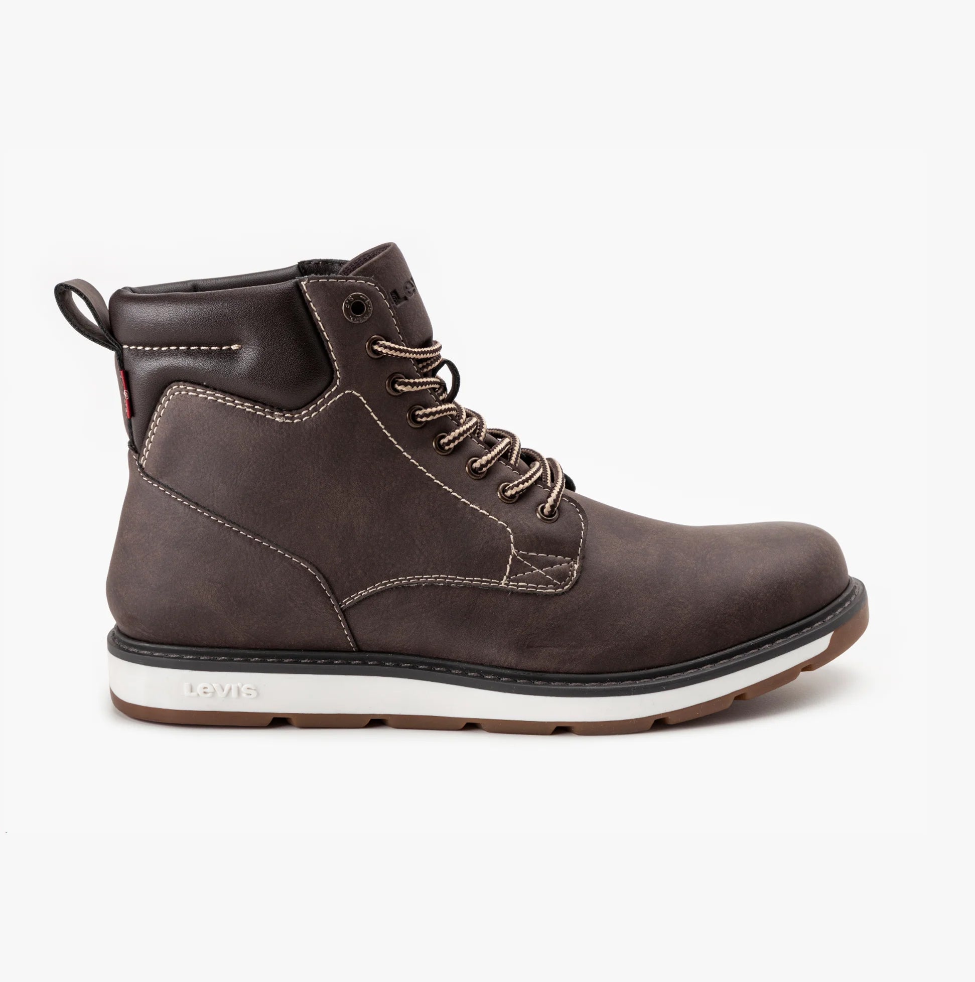 Levi's Marshall Boot Dark Brown – Blooms Menswear - Main Image