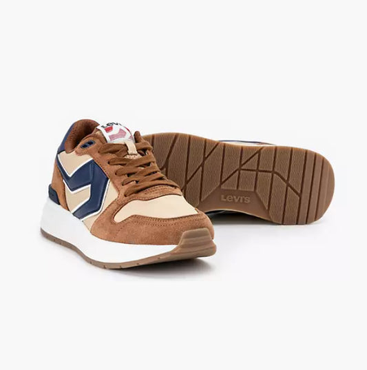Levi's Charge Sneaker - Light Brown / Sand / Navy