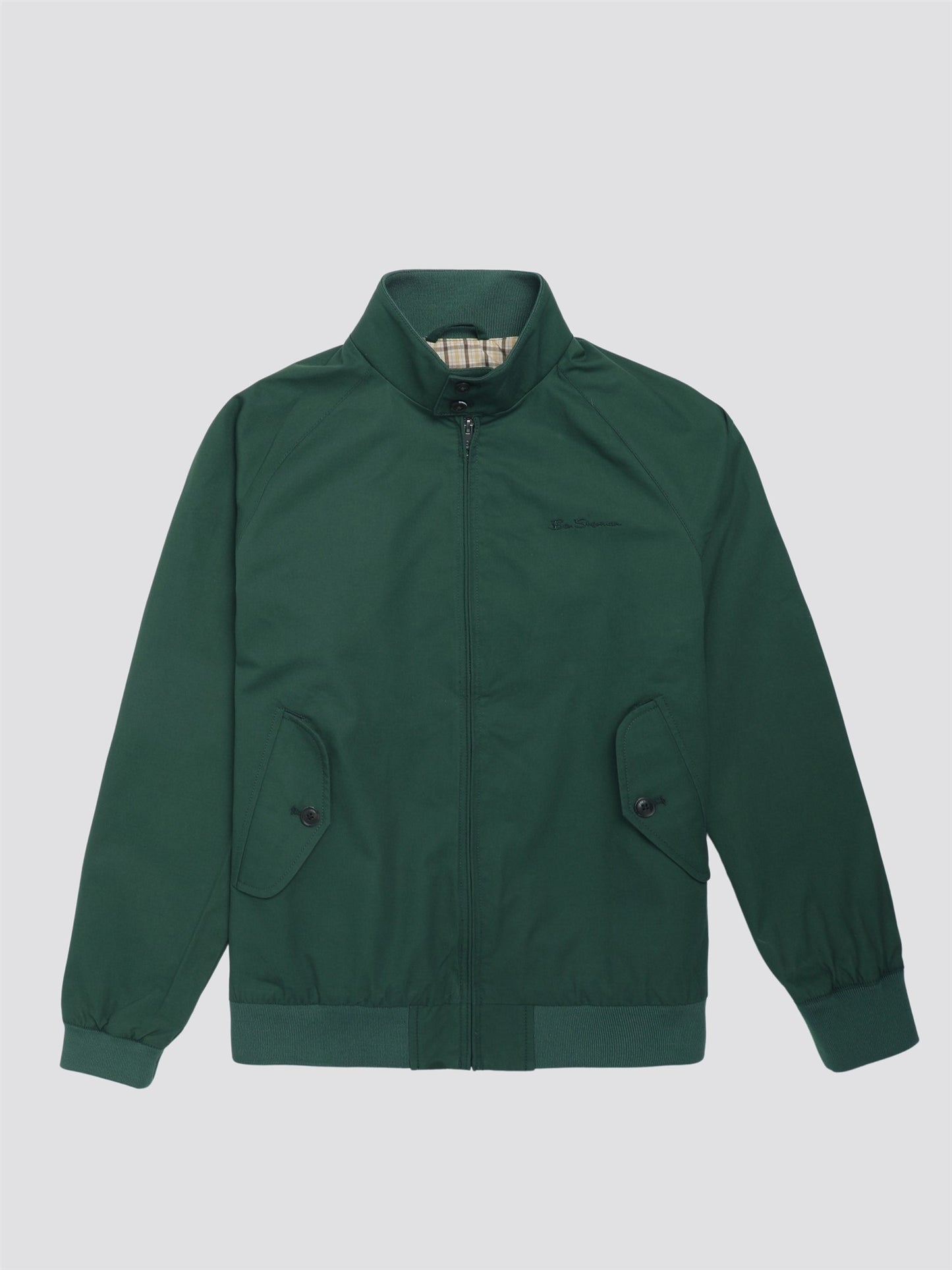 Ben Sherman Harrington Jacket - Green