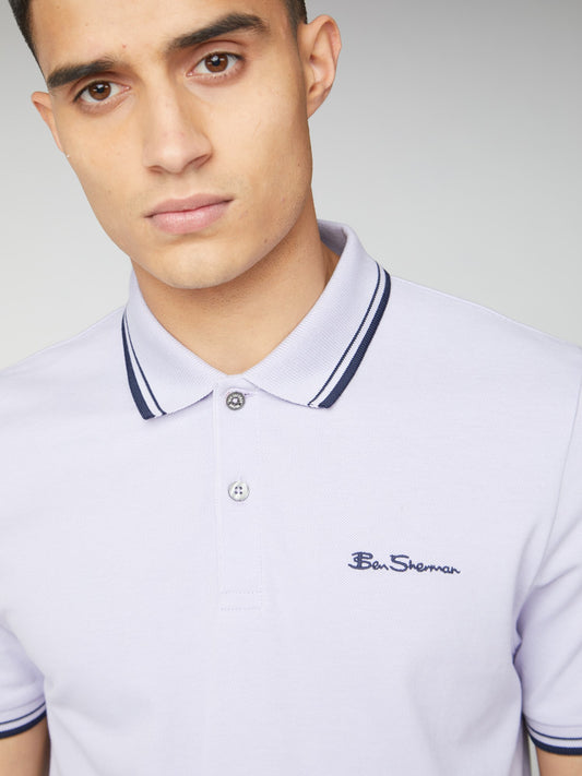 Signature Pique Polo - Lilac