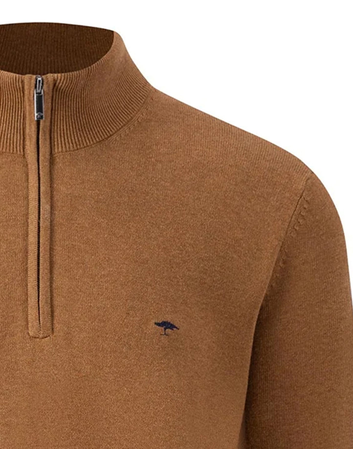Super-soft Cotton Quarter Zip - Hazel