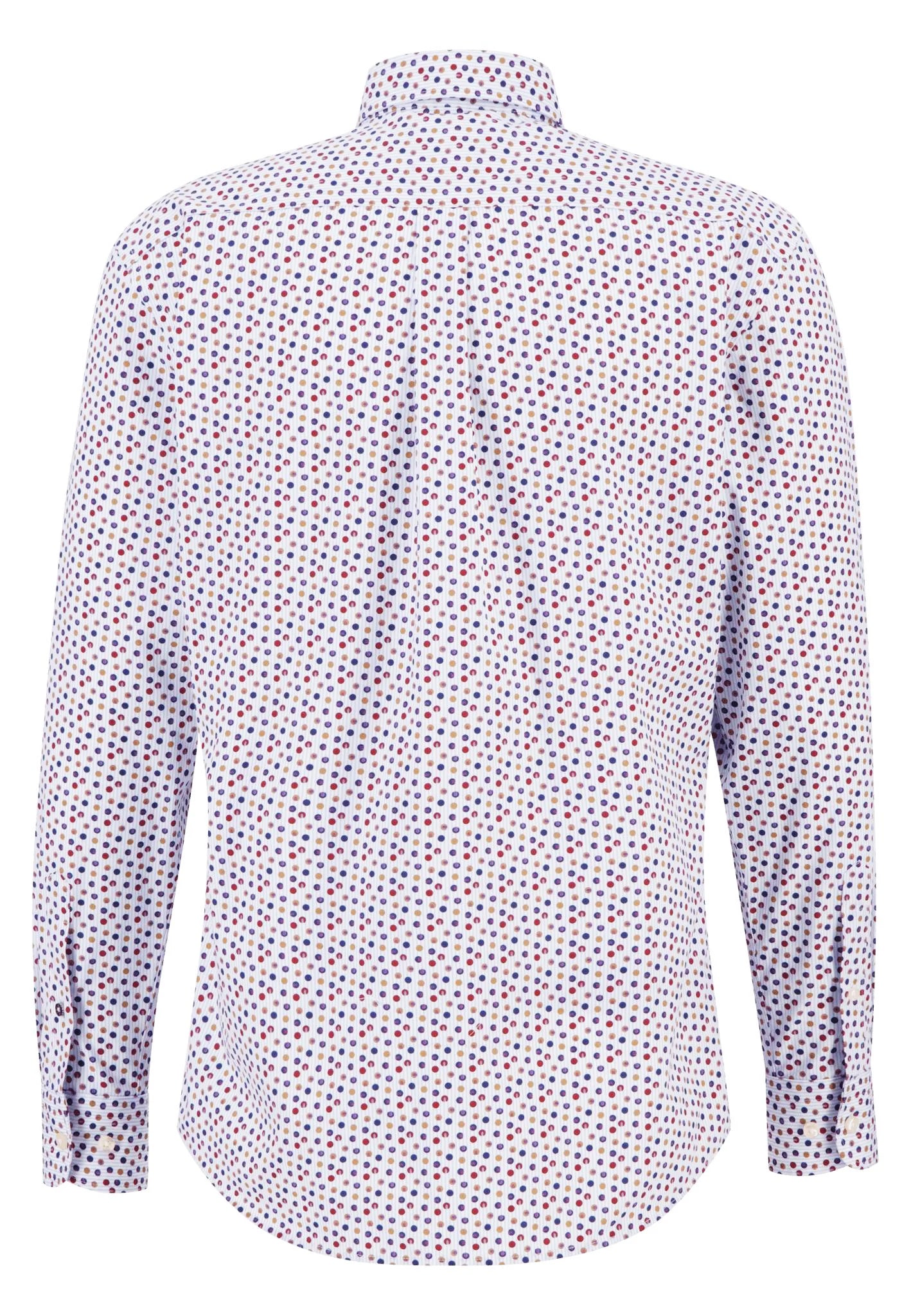 CASUAL-FIT SHIRT MULTI COLOUR POLKA DOT - Long Sleeve