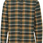 Brushed-cotton Check Shirt - Green