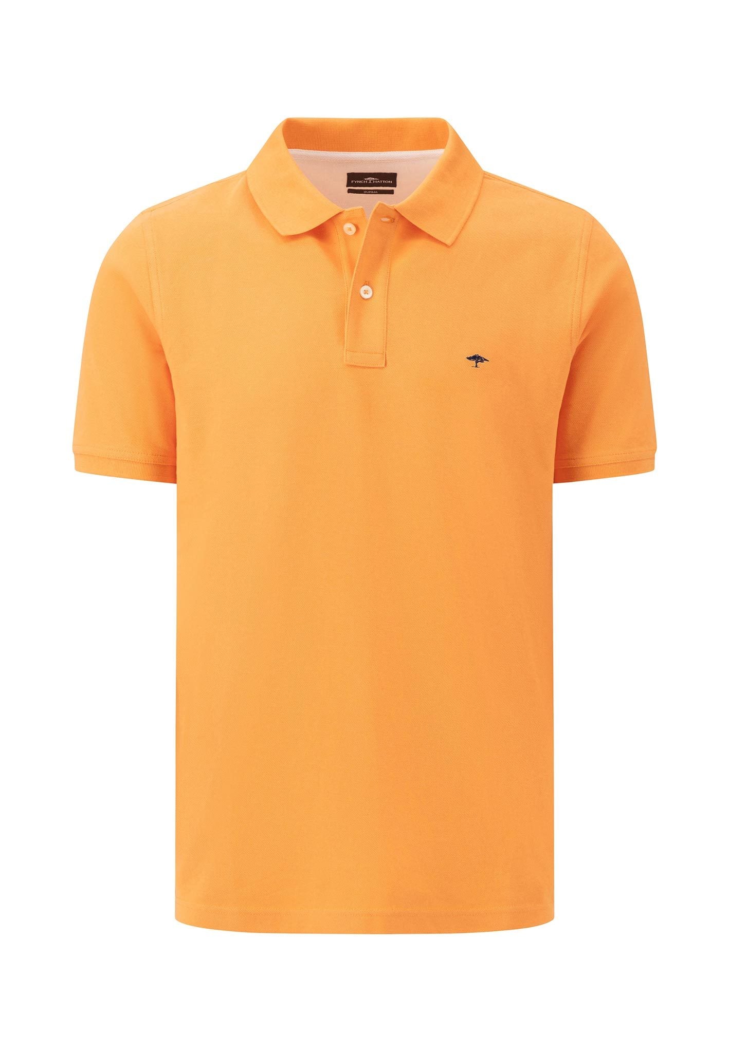 Supima-Cotton Classic Polo - Papaya