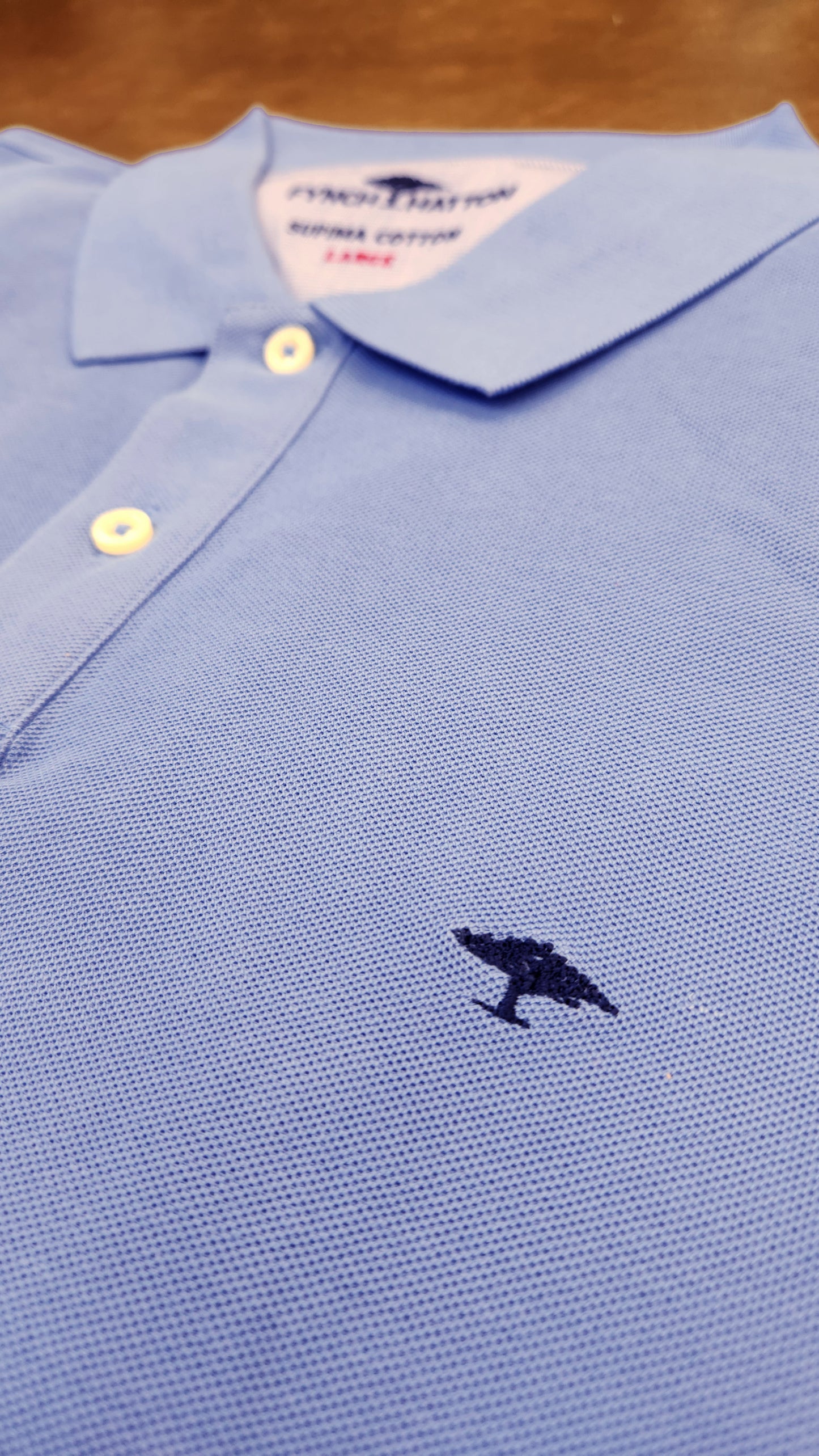 Supima-Cotton Classic Polo - Sea Breeze