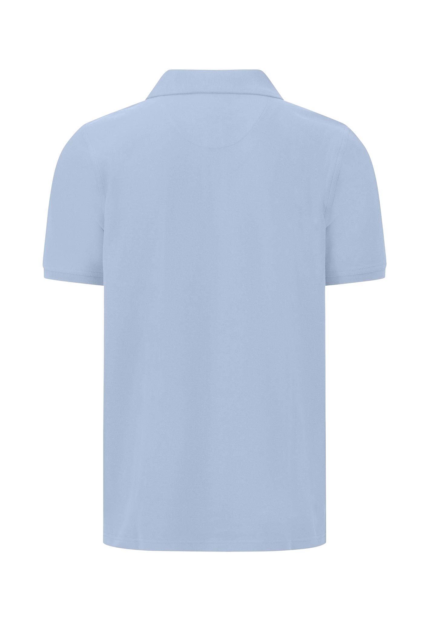 Supima-Cotton Classic Polo - Crystal Blue