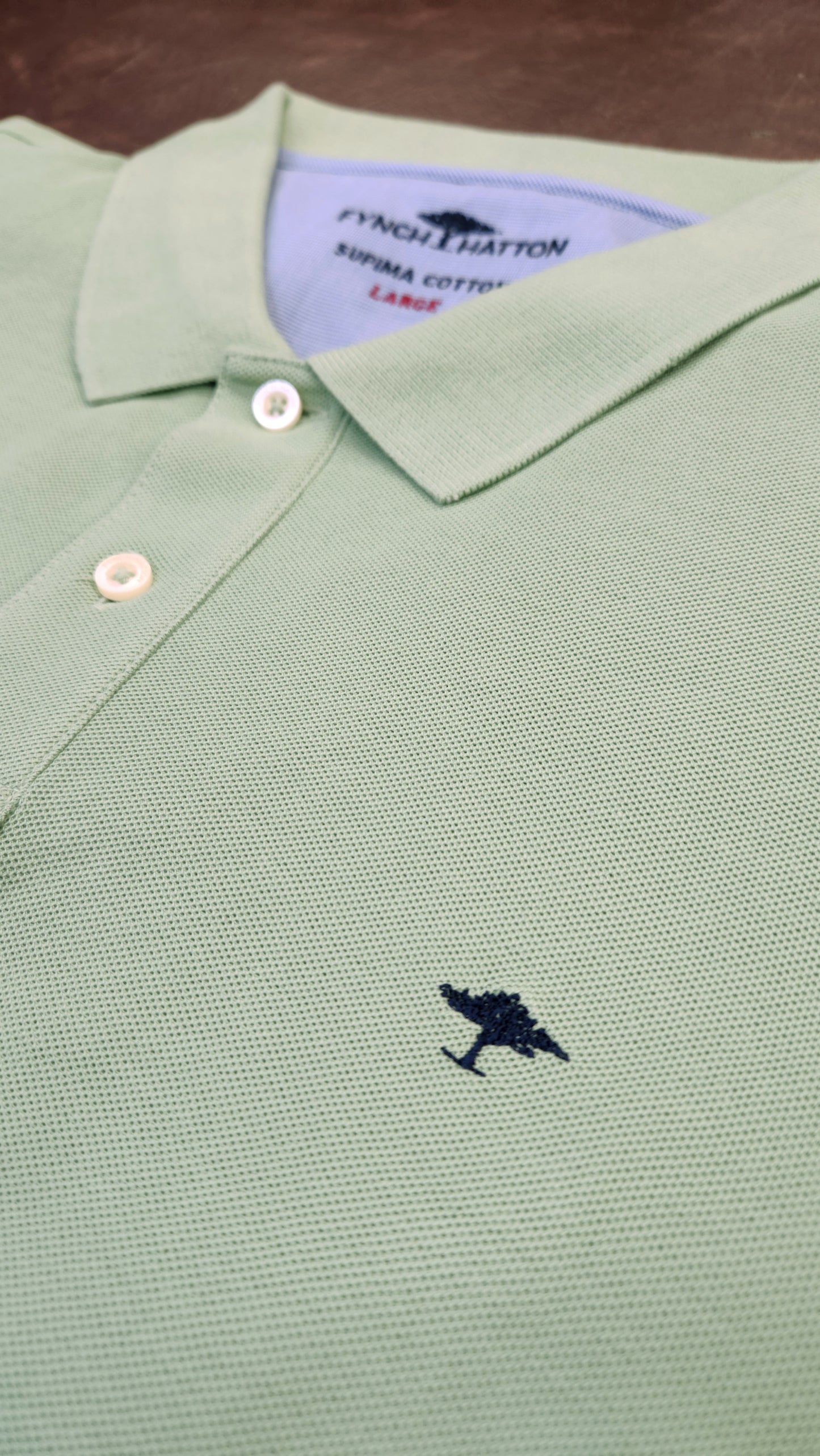 Supima-Cotton Classic Polo - Soft Green