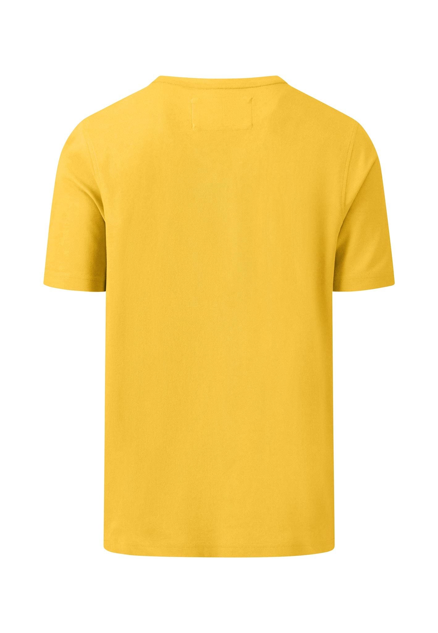 Cotton Pique T-Shirt - Pineapple