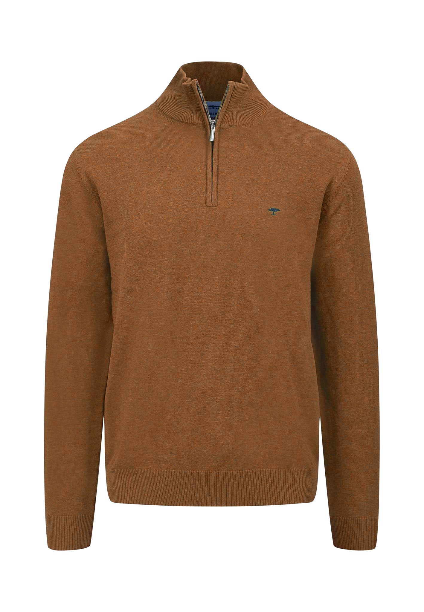 Super-soft Cotton Quarter Zip - Hazel