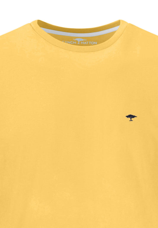 Crew Neck T-Shirt Vivid Yellow