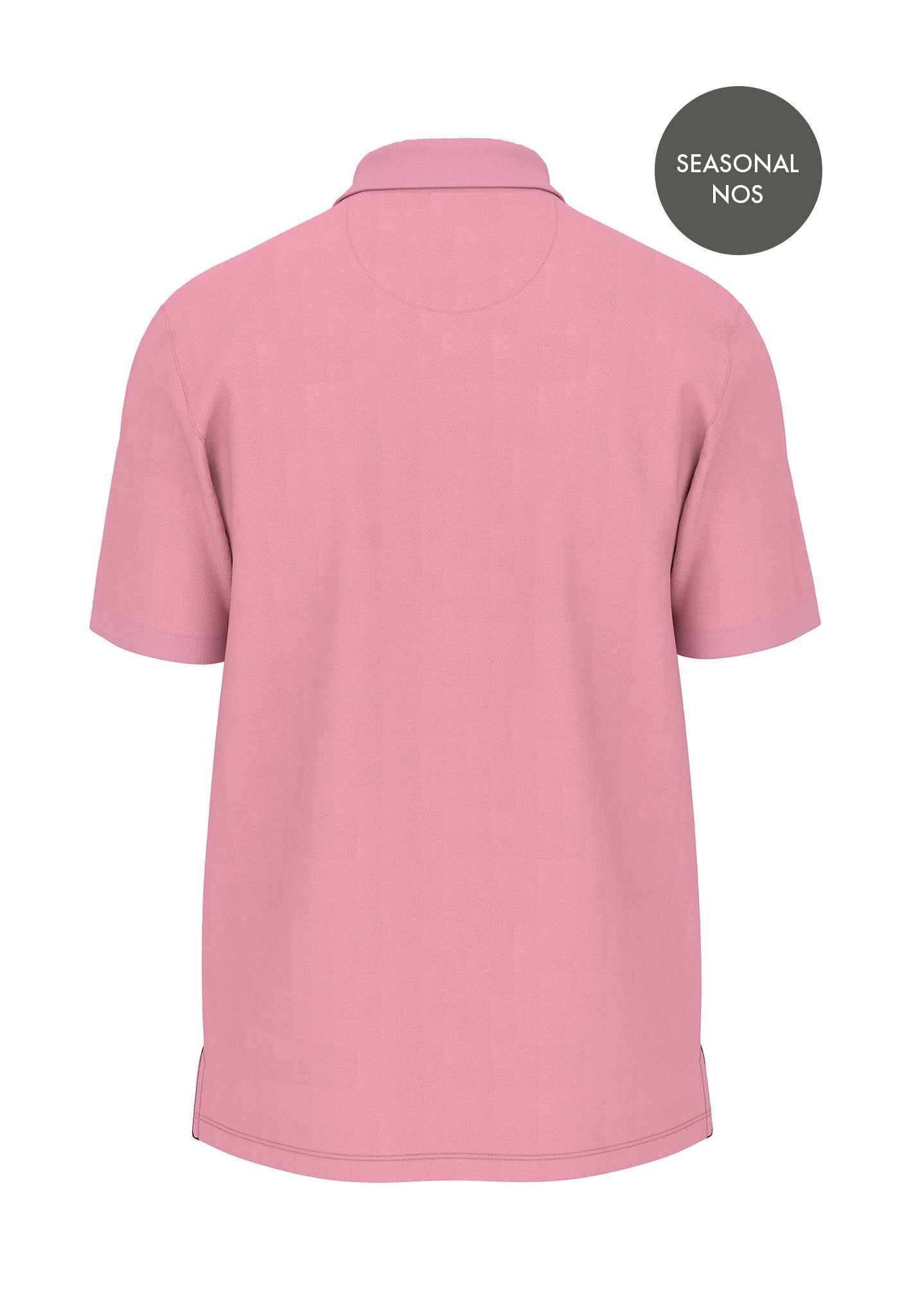 Supima Cotton Polo Shirt Peony Pink
