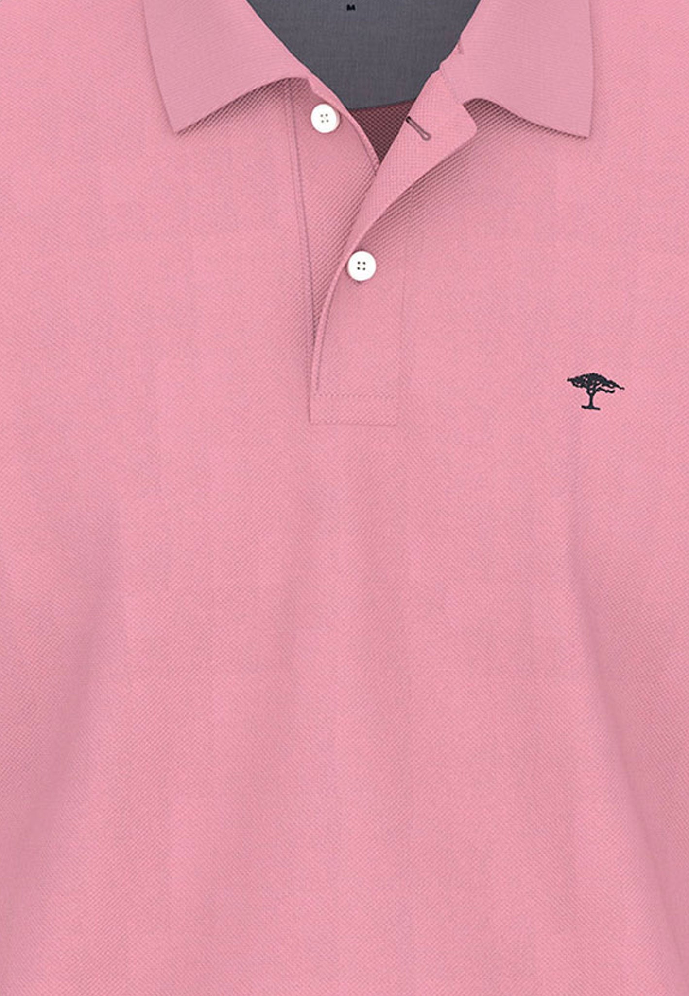 Supima Cotton Polo Shirt Peony Pink