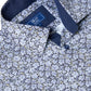 Cotton Rich Button-Down Long-Sleeve Shirt - Floral Print