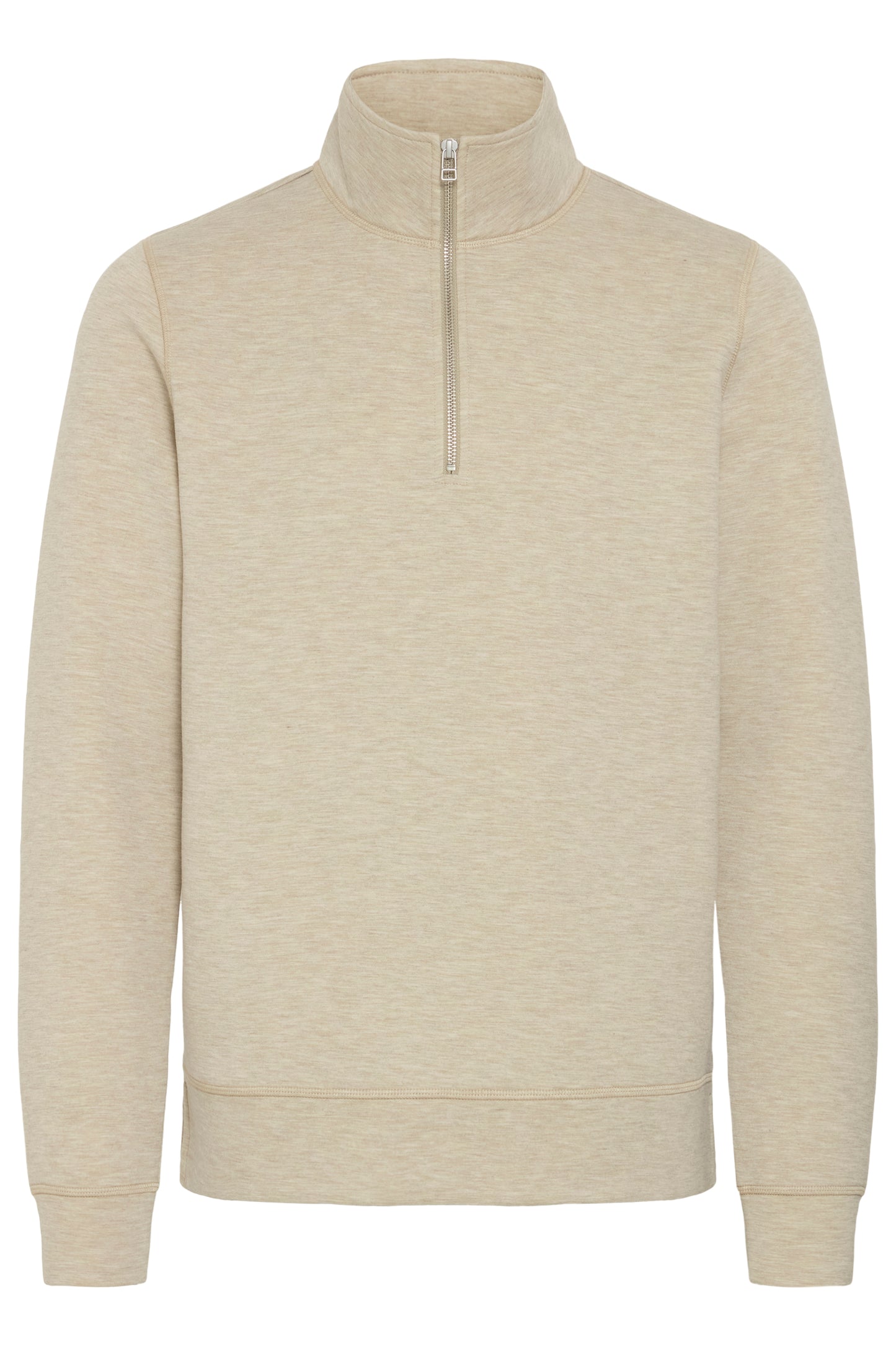 CFSEBASTIAN Quarter Zip Sweatshirt - Beige