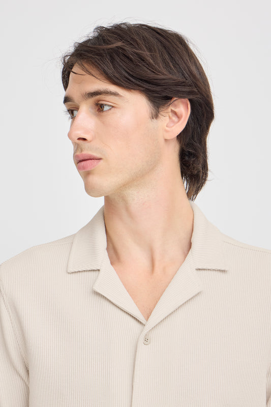 CFARCHER Stretch Shirt - Stone