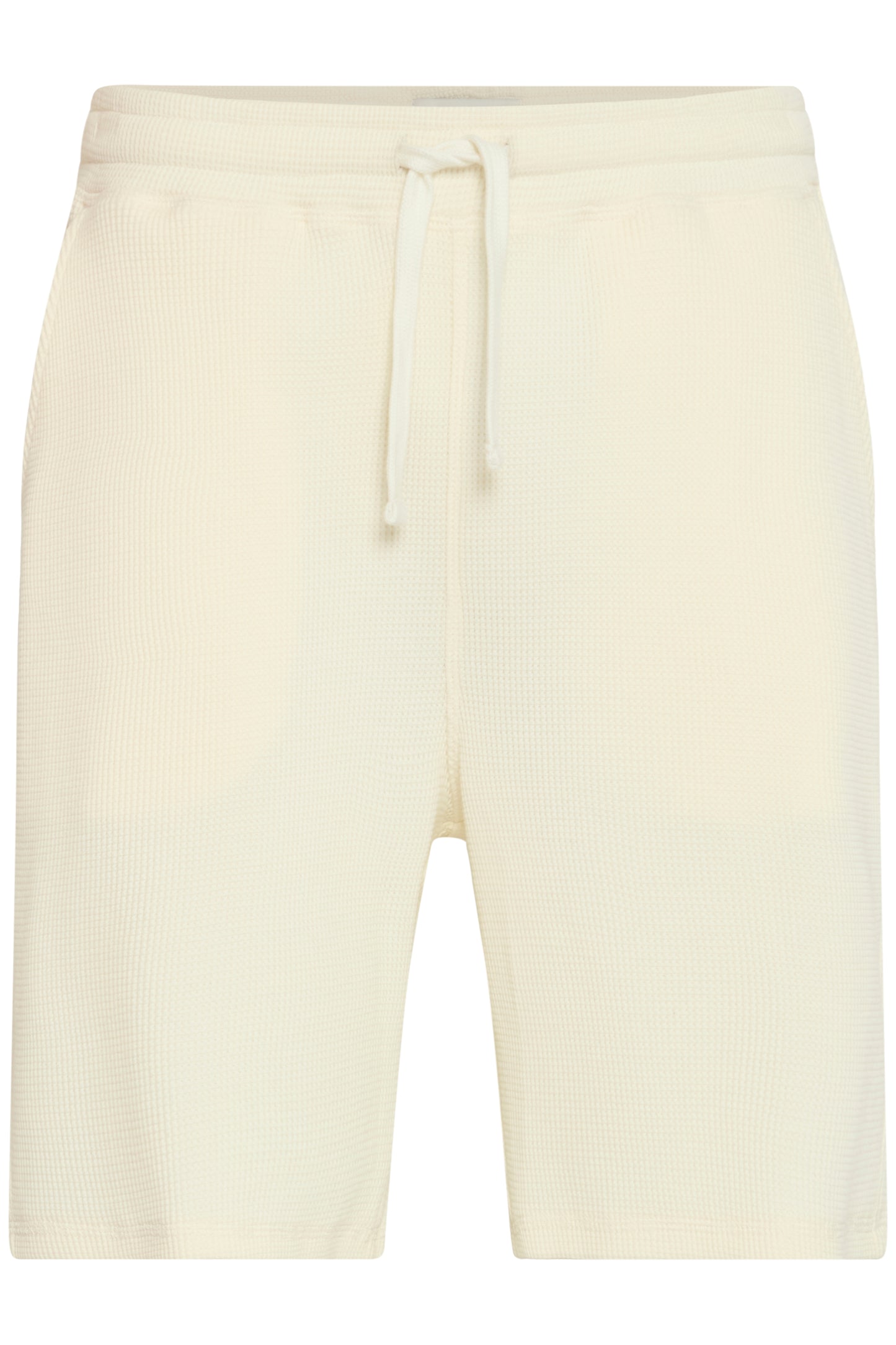 CFULFO210 Waffle Shorts - Cream