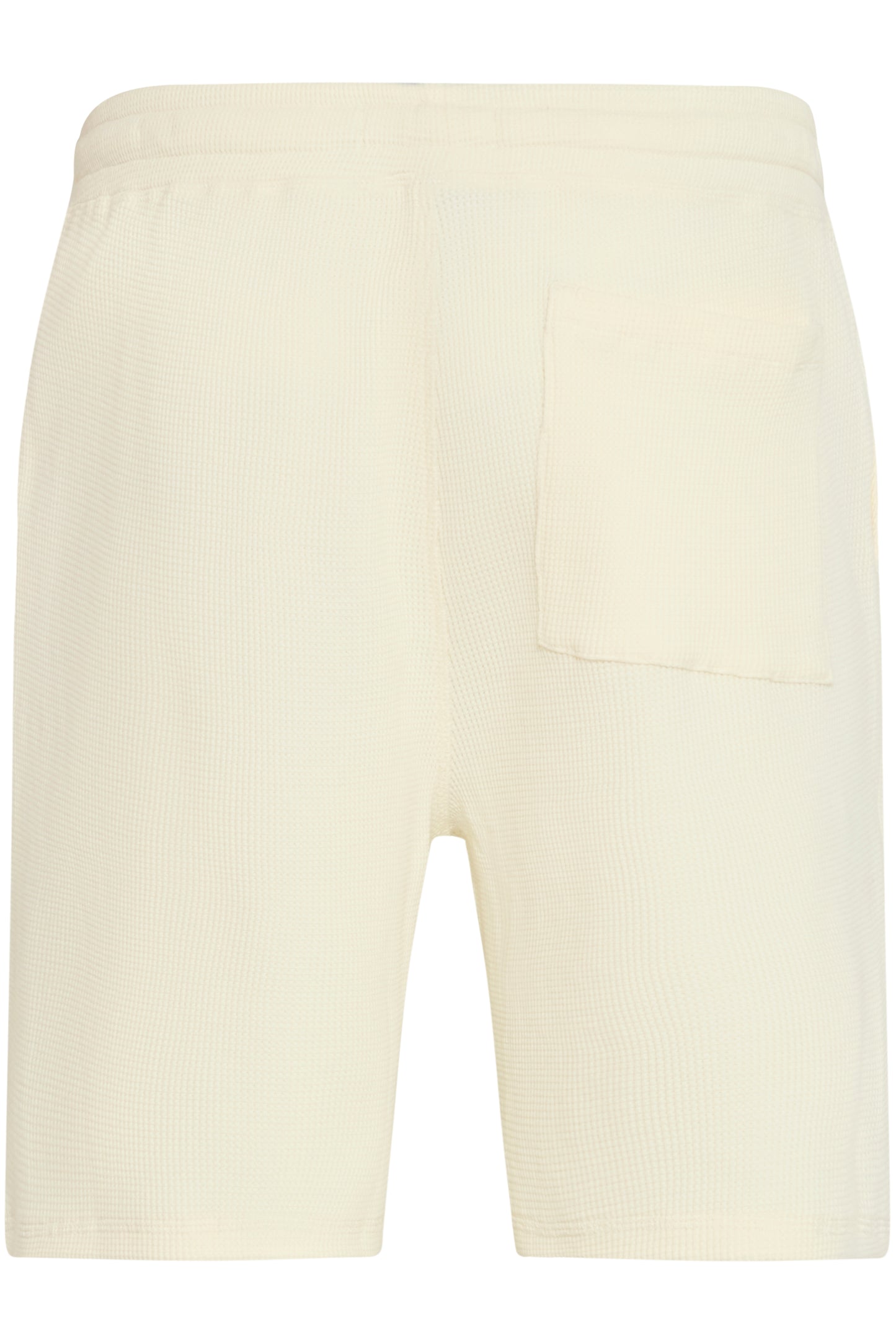 CFULFO210 Waffle Shorts - Cream