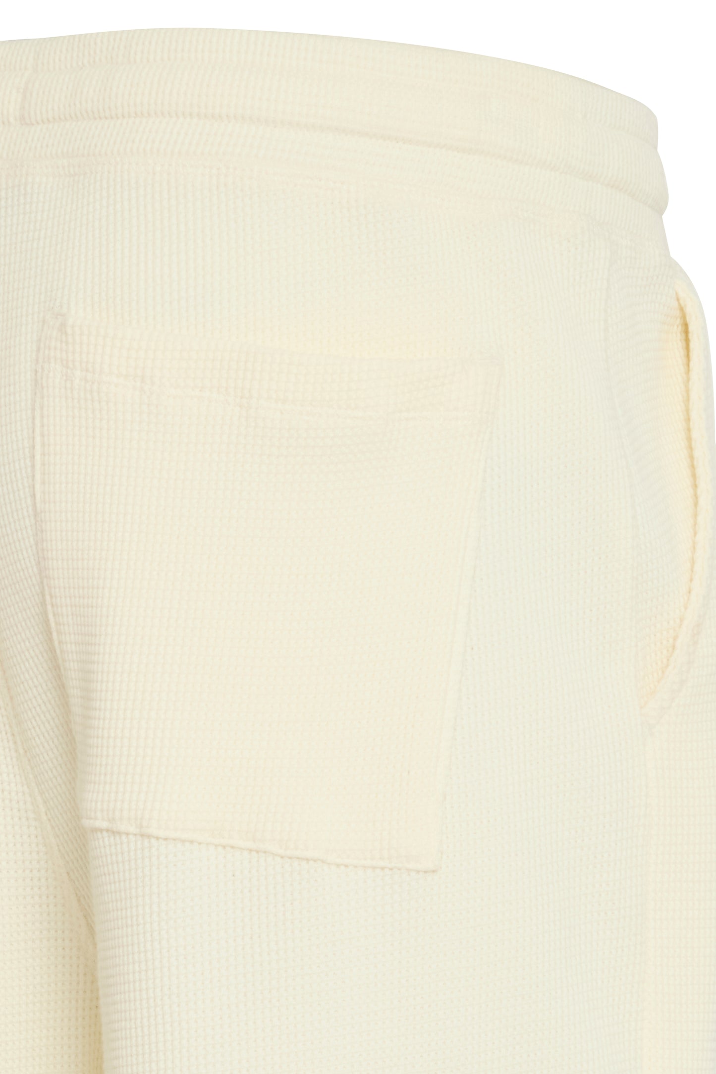 CFULFO210 Waffle Shorts - Cream