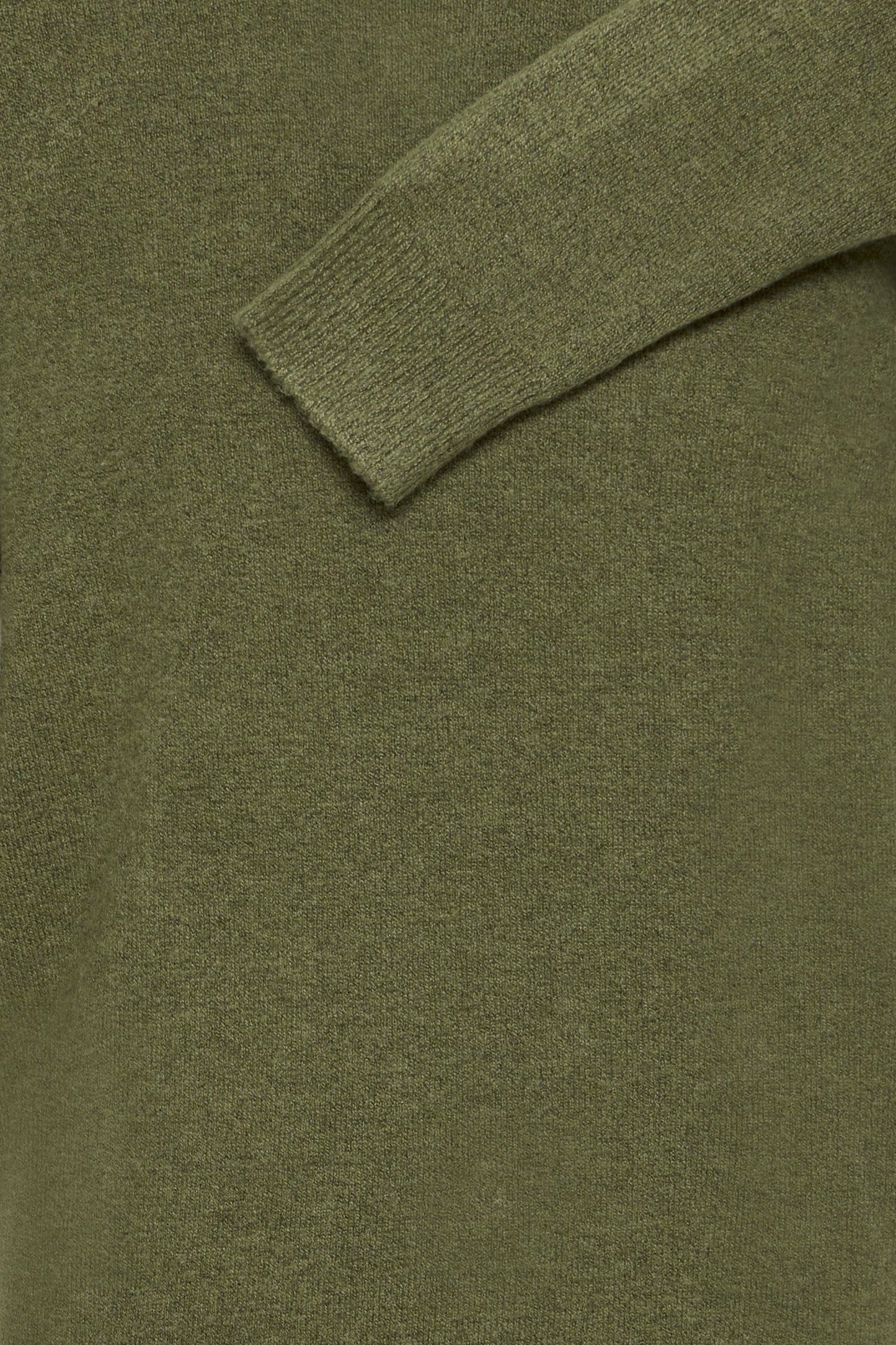 Olive Green Soft Wool Knit Jumper