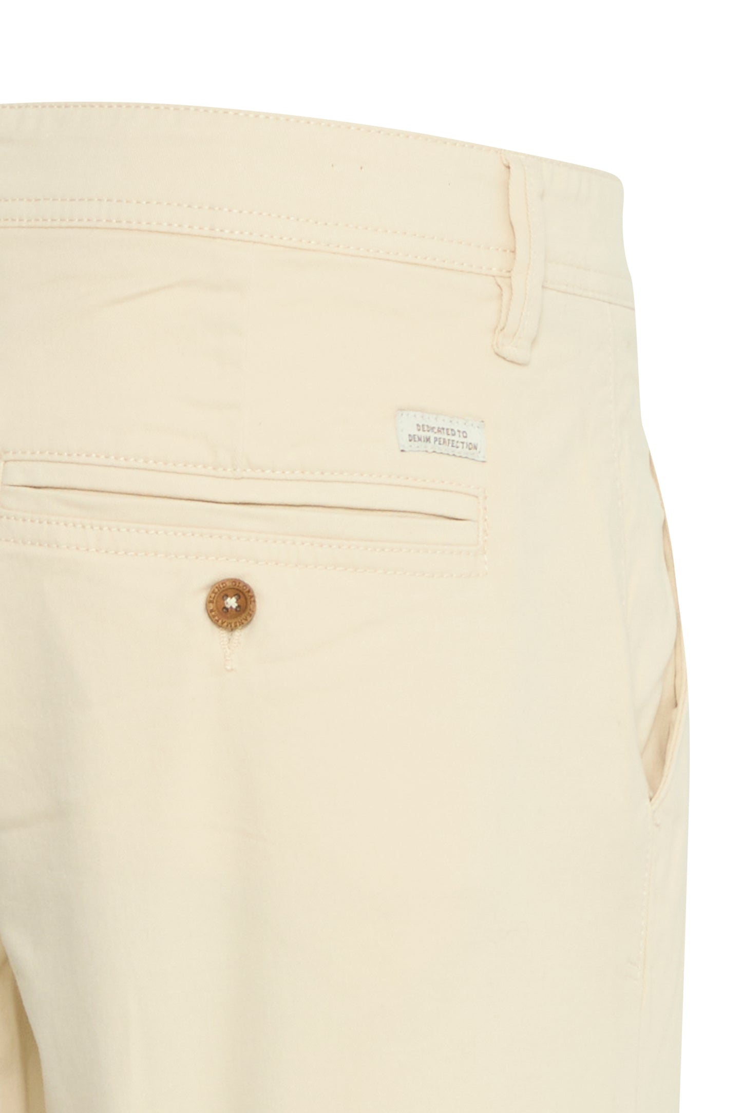Stretch Slim Chinos - Bleached Sand