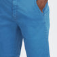Cotton-Rich Tailored Shorts - Blue
