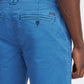 Cotton-Rich Tailored Shorts - Blue