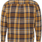 BigMens - Brushed-Cotton Check Shirt - Tan & Navy