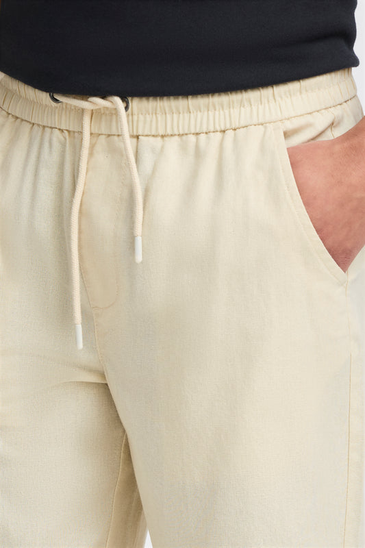 BHBAY Linen Trousers - Beige