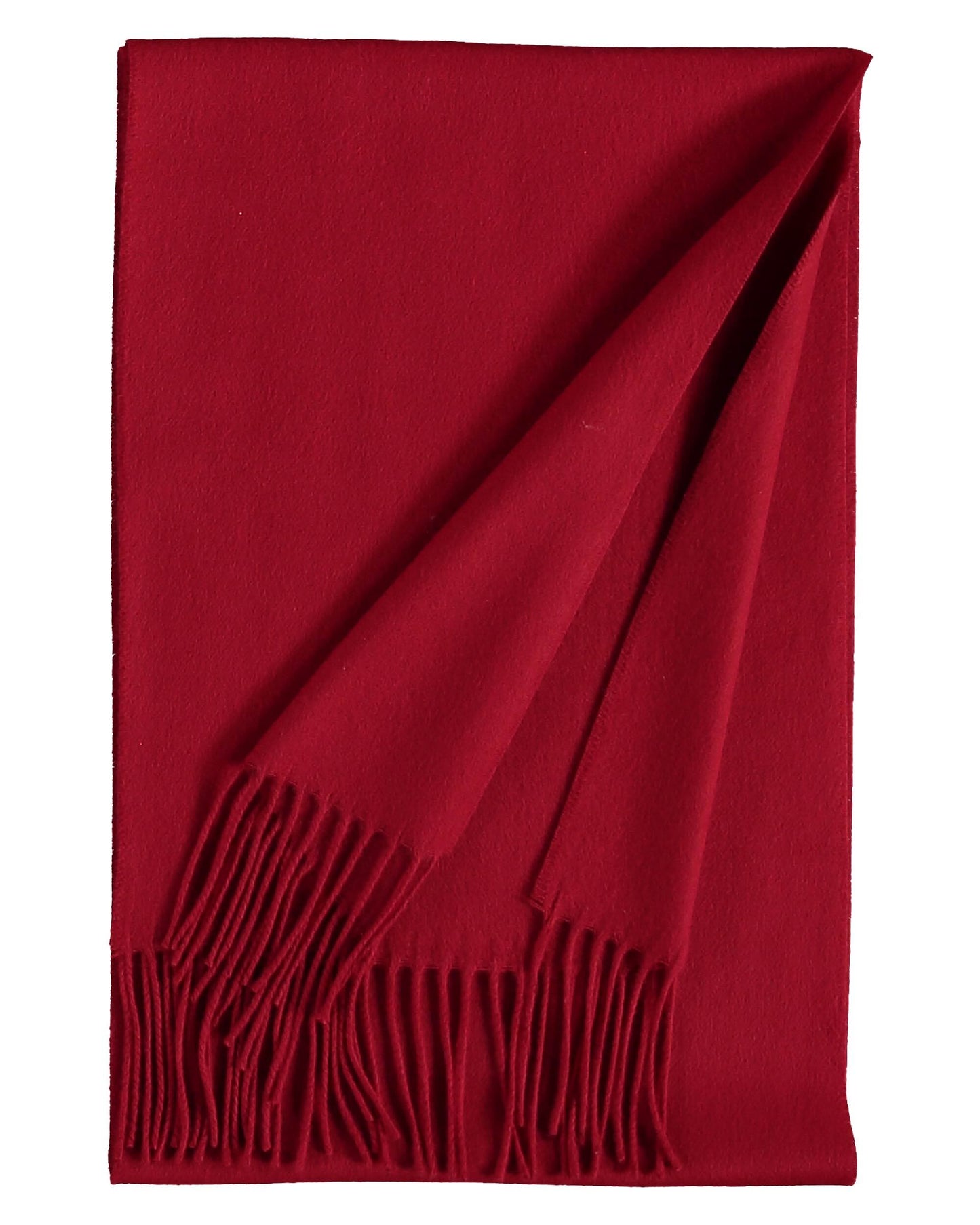 Cashmink Plain Scarf - Red