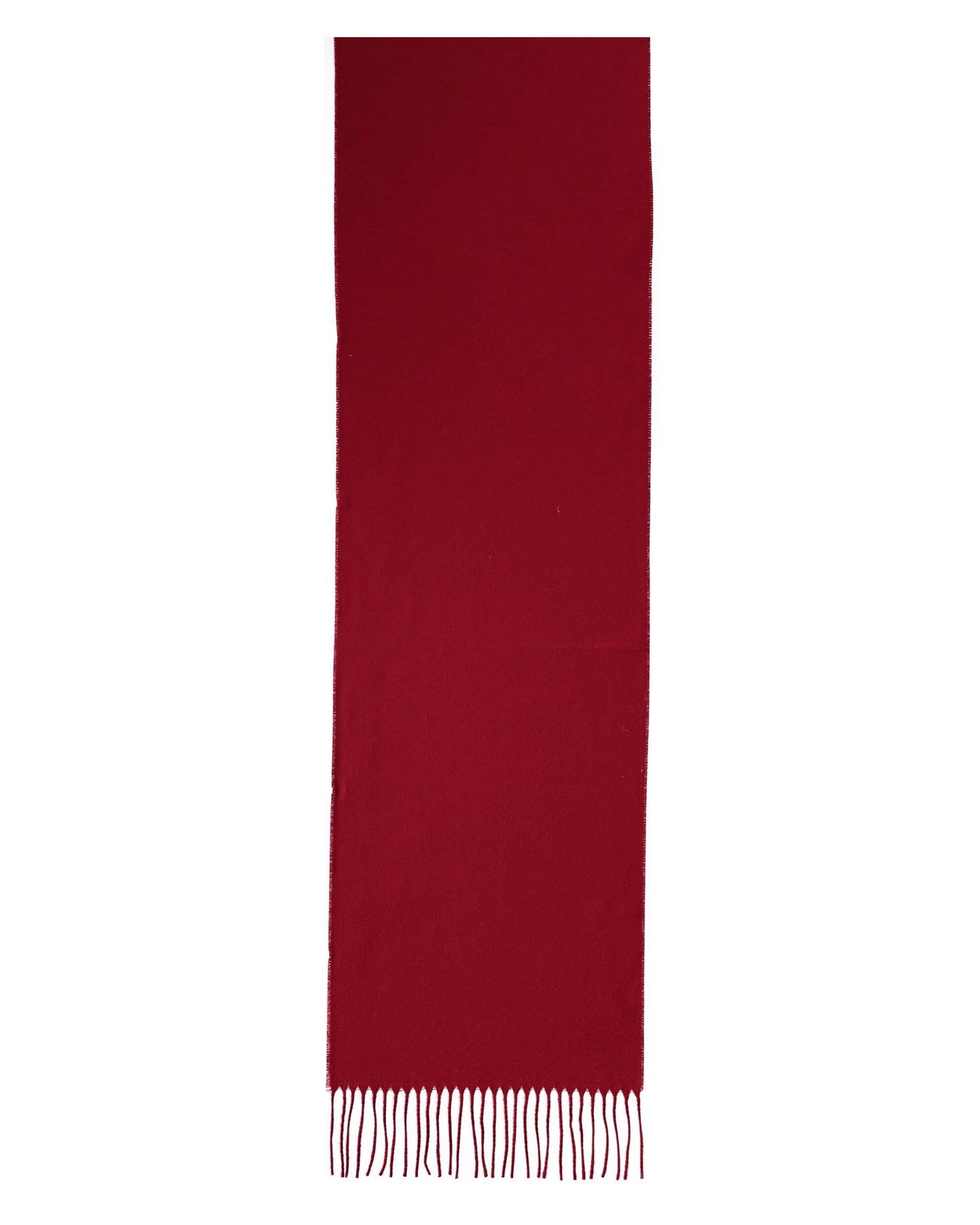 Cashmink Plain Scarf - Red