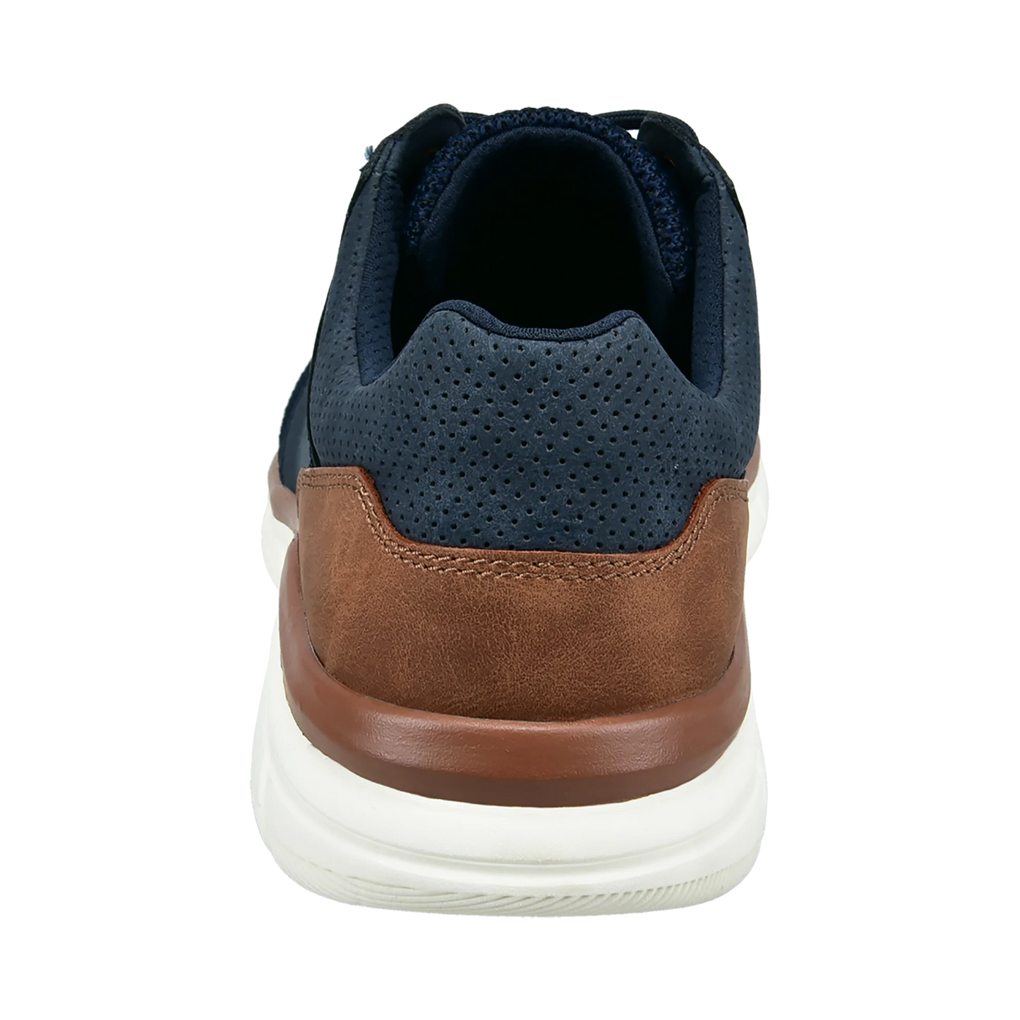 Light-weight Breathable Sneaker - Navy / Tan / White
