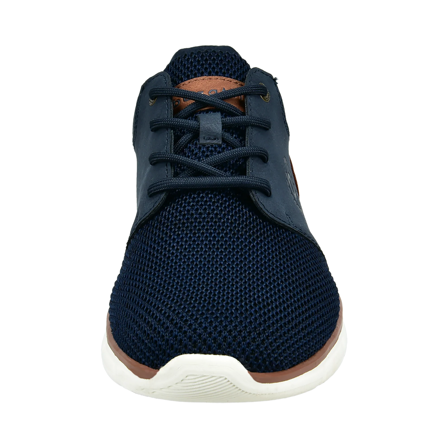 Light-weight Breathable Sneaker - Navy / Tan / White