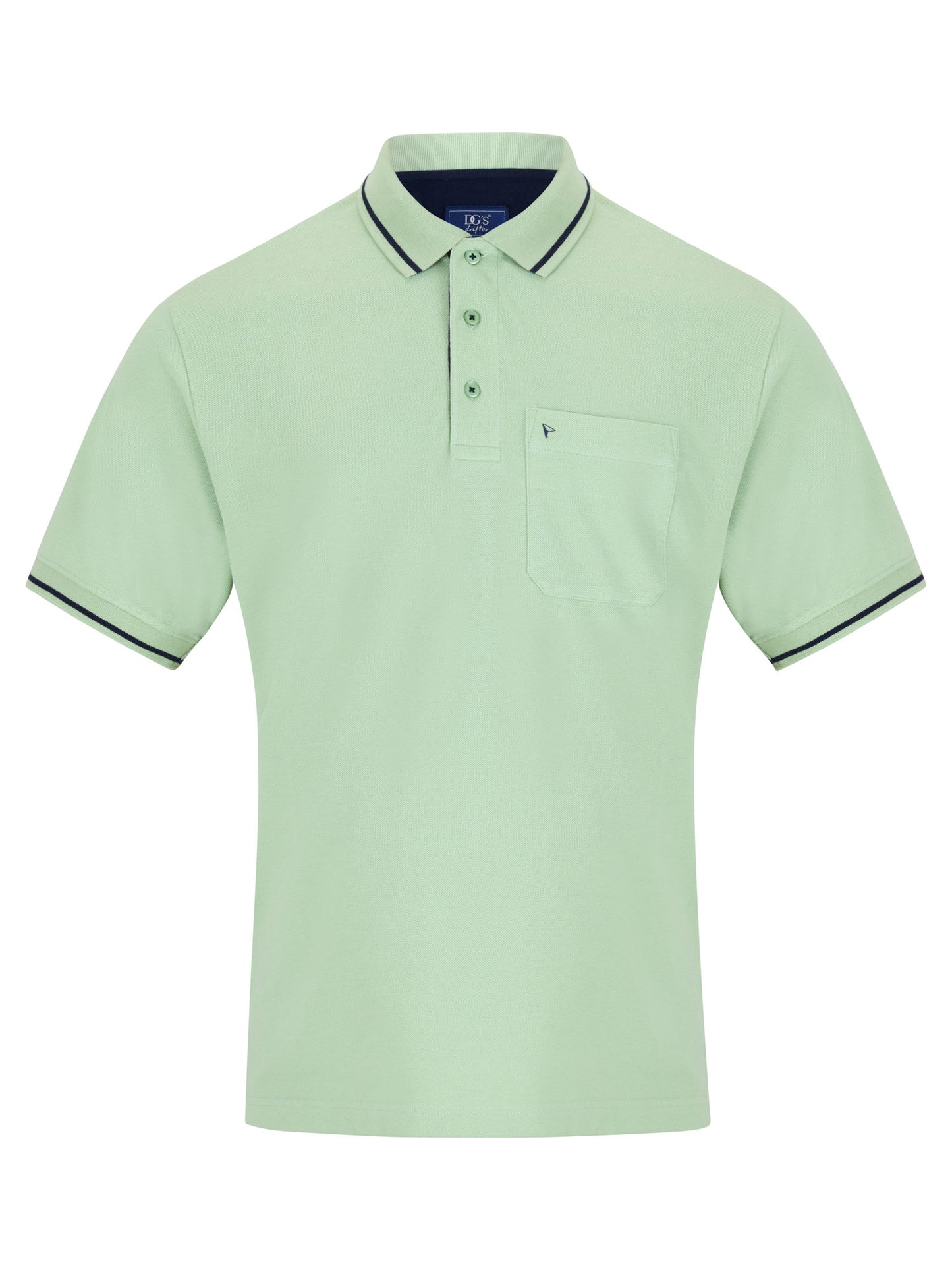 DG's Drifter Short Sleeve Polo Top - Green