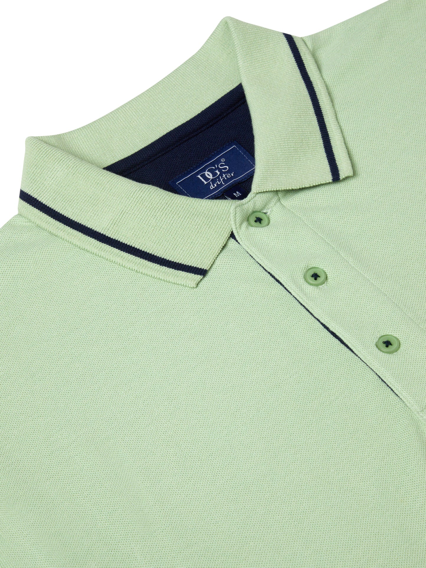 DG's Drifter Short Sleeve Polo Top - Green