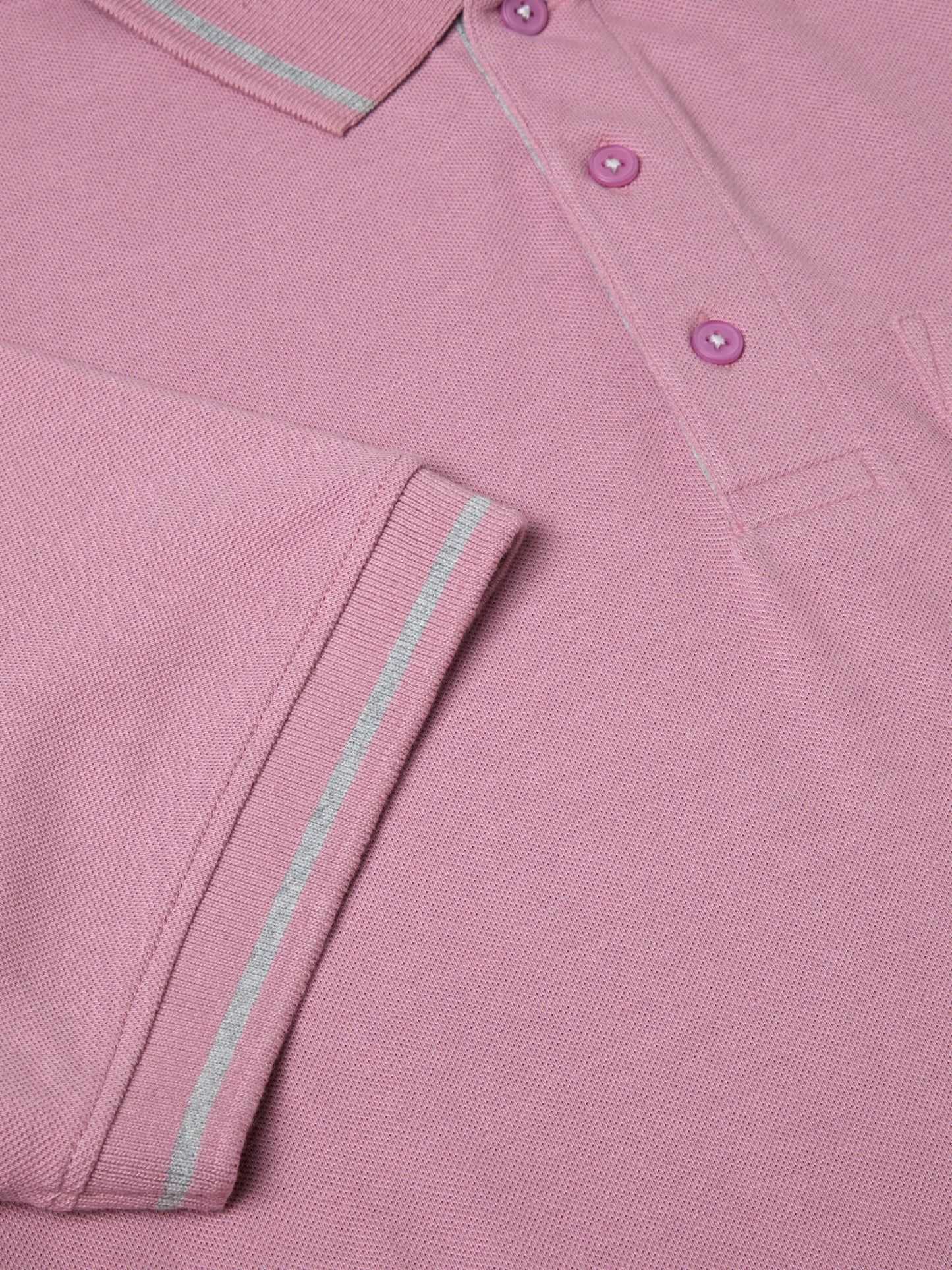 DG's Drifter Short Sleeve Polo Top - Pink