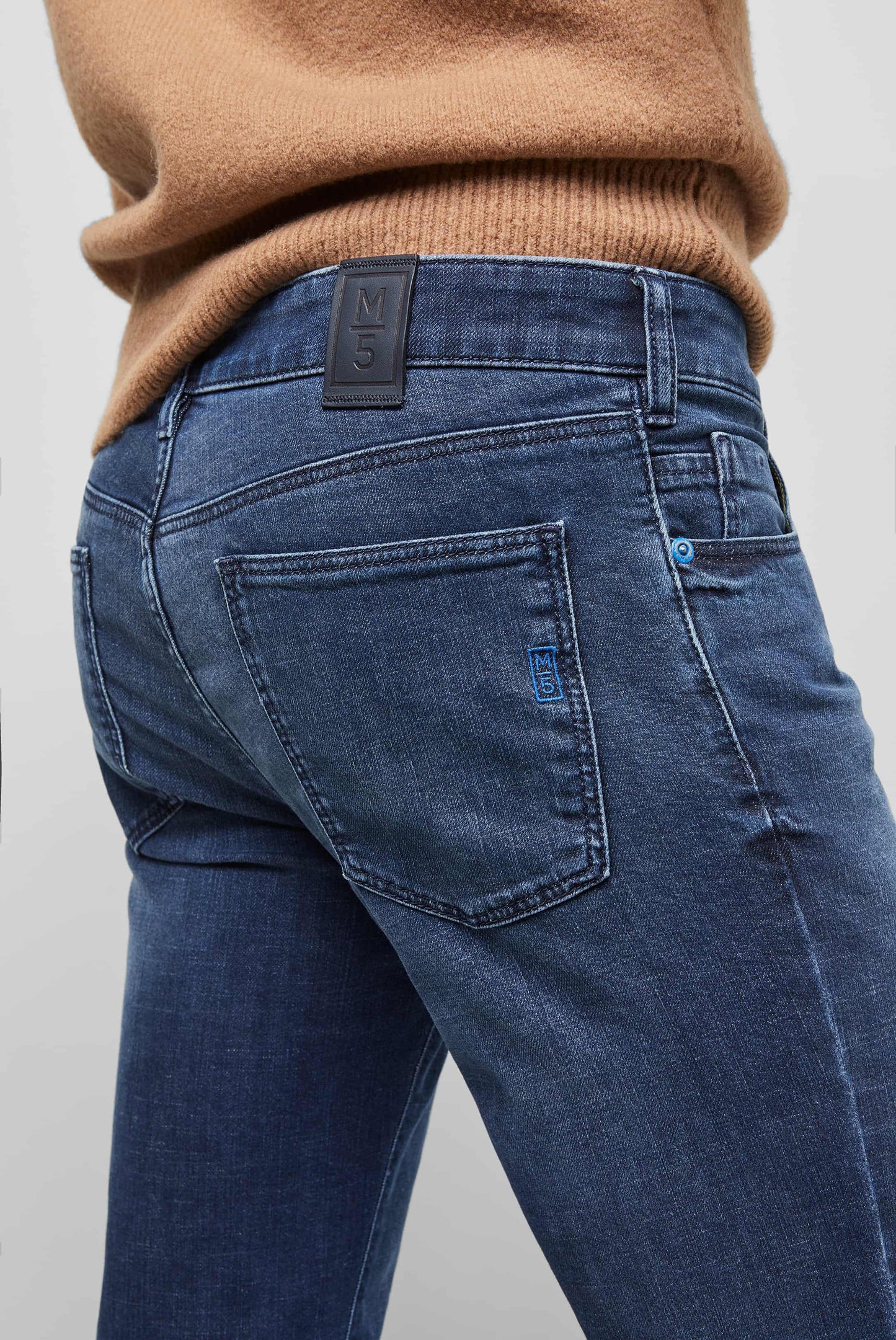 M5 Slim Cross Denim - Dark Blue Stone Used