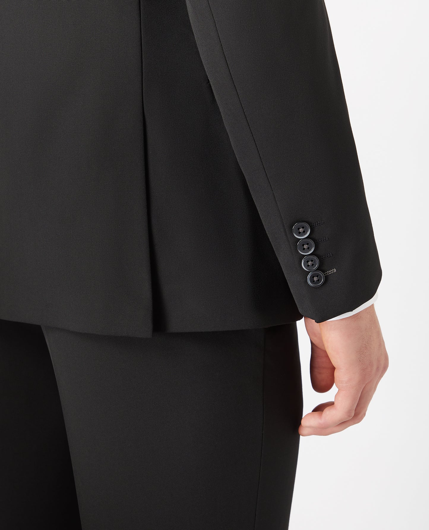 Remus Slim Fit Suit Jacket - Black
