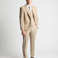 Wool-Rich Slim and Tapered Stone Suit - Trousers