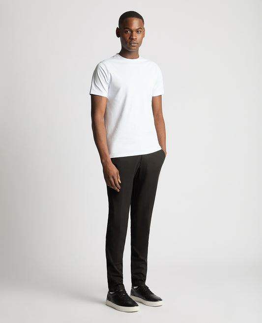 Slim Fit Stretch Trouser - Black