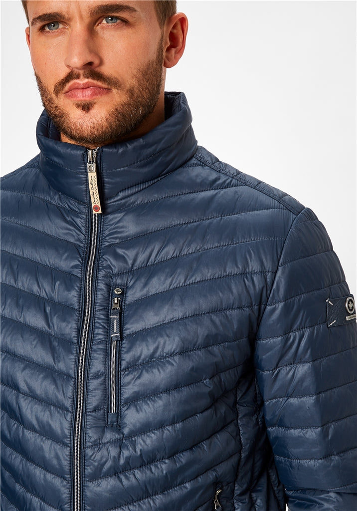 Walker Puffer Coat - Navy