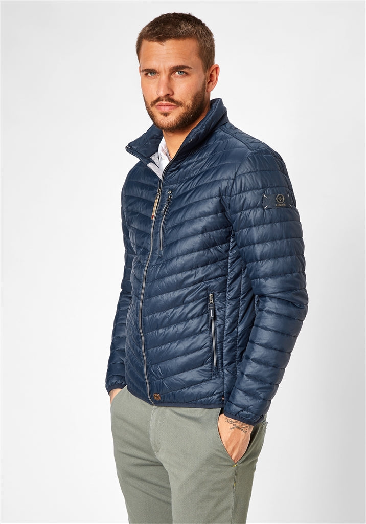 Walker Puffer Coat - Navy