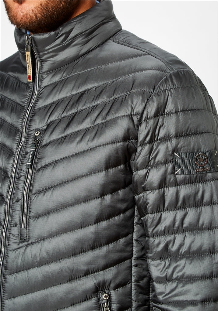 Walker Puffer Coat - Charcoal Grey