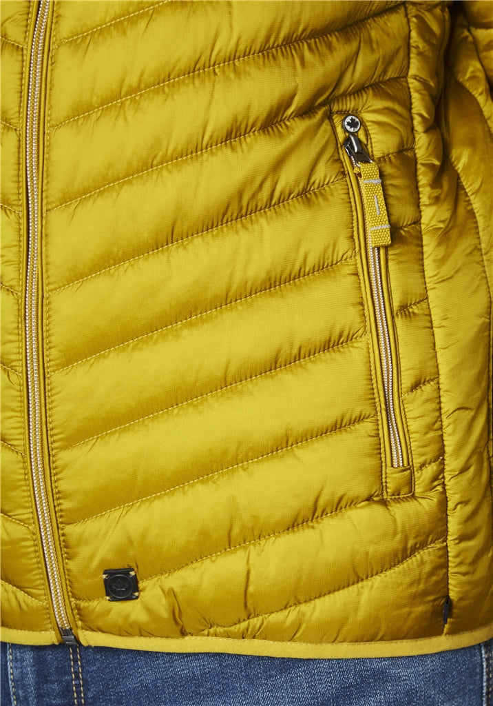 Walker Puffer Coat - Yellow