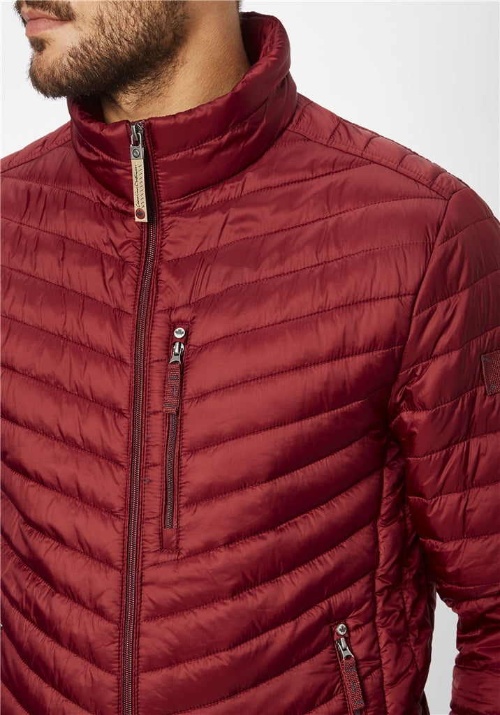 Walker Puffer Coat - Red