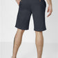 Cotton Tailored Shorts - Navy