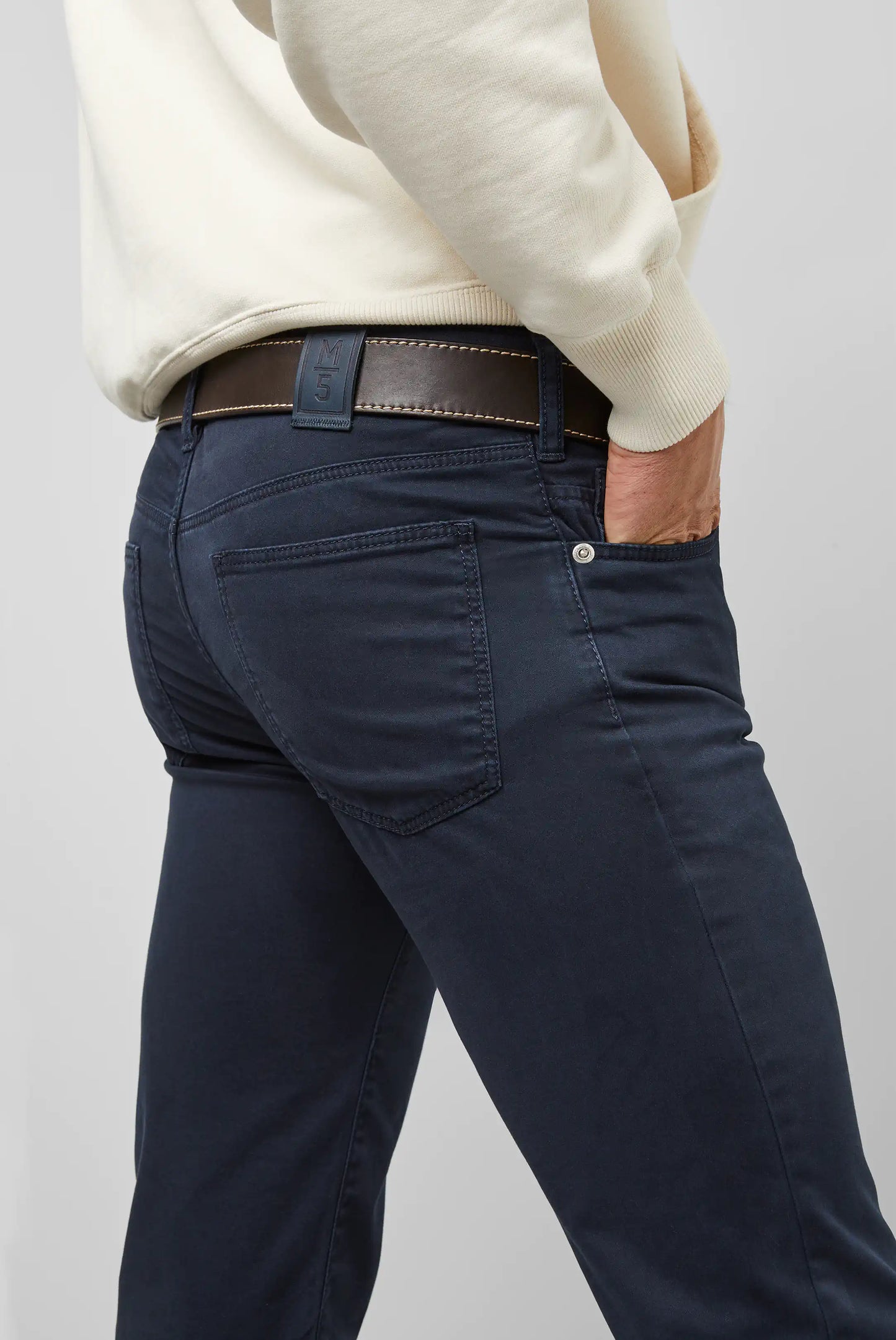 M5 FIVE Jean Pocket Cotton Chino - Navy