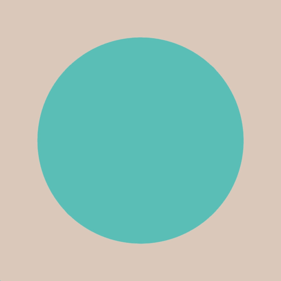 Plain Satin Hankie - Turquoise