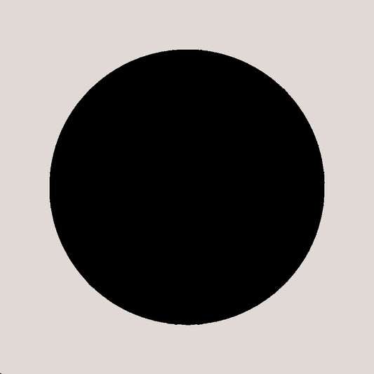 Plain Satin Hankie - Black