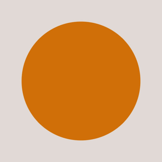 Slim Satin Tie - Burnt Orange