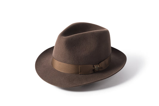 Chester Wool Trilby - Brown